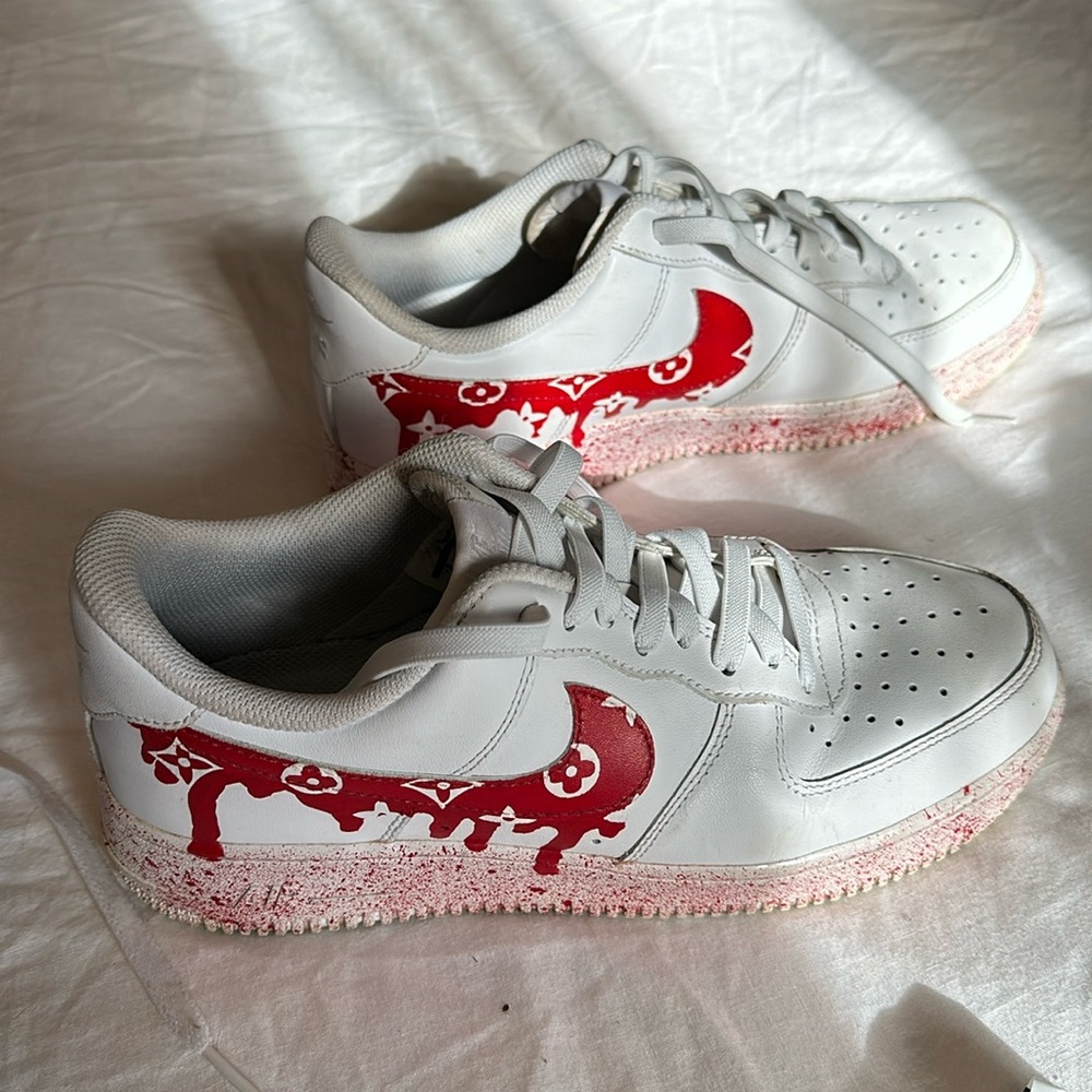 Custom LV kicks Style and statement all in 1